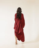 Deep Ruby Kaftan Dress