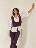 Purple Bib Set
